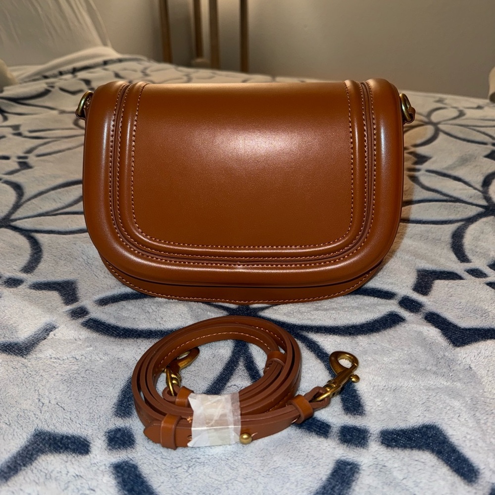 Zara Brown Shoulder Crossbody Bag